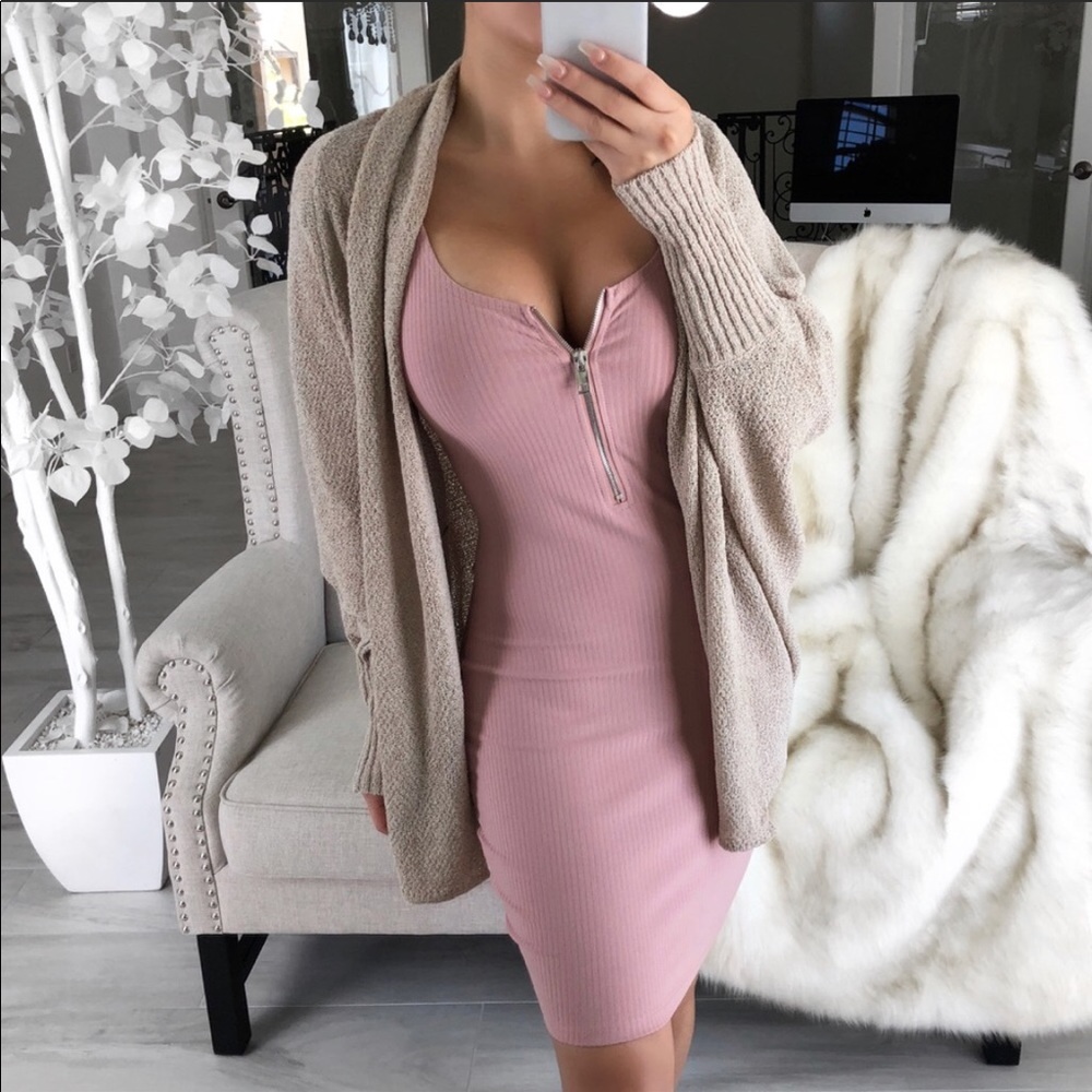 EKATTIRE birdie champagne light lux cardigan small